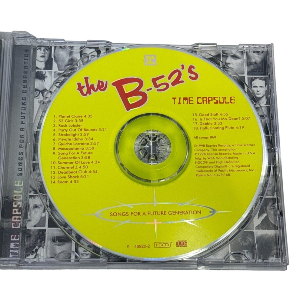 The B-52's Time Capsule Songs for a Future Generation CD 1998 Greatest Hits - Picture 3 of 4